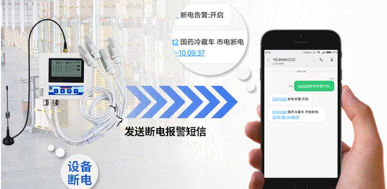 多探頭型冷鏈全程溫濕度在線監(jiān)測(cè)系統(tǒng)(圖2)